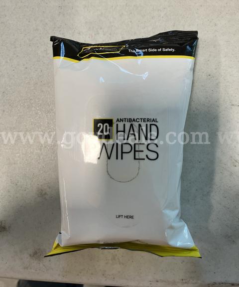ANTIBACTERIAL HAND WIPES - New/Unused/EXPIRED - 1 Pallet / 6 Cases - HAND WIPES