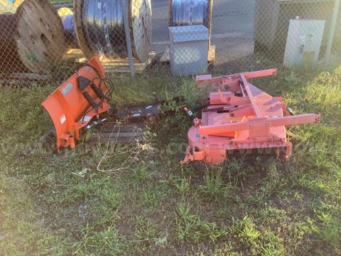Kubota Mower Deck and Plow