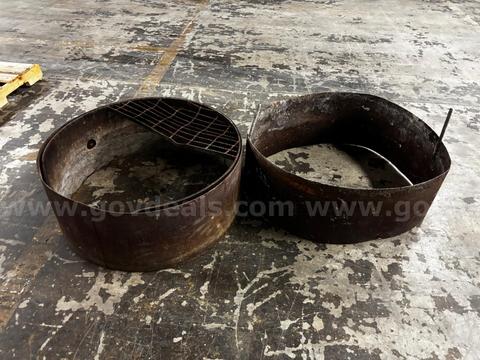 Lot of Two (2) Fire Rings