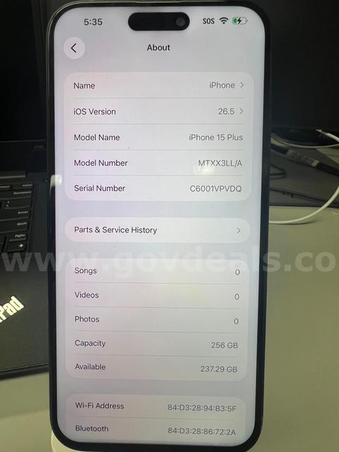 Apple iPhone 15 Plus