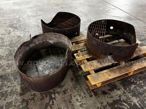 Lot of Three (3) Fire Rings