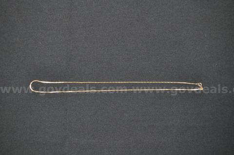 Lot 18- (1) Women's Gold Necklace