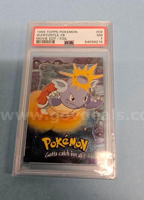 1999 Wartortle Movie Foil Pokemon Card