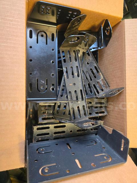 Lot of 10 Mixed Two Way Radio Brackets