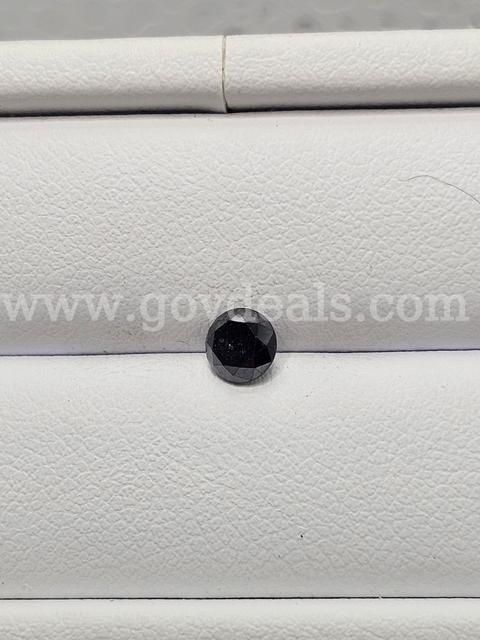 .55 CT Brilliant Cut Black Diamond