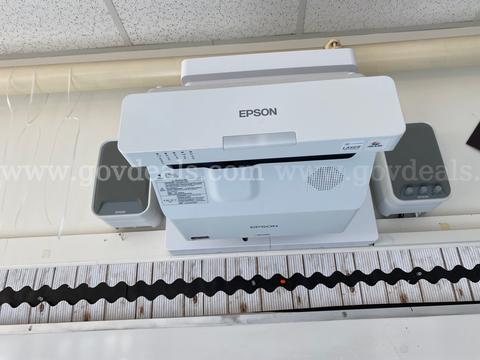 A Lot of Epson Projectors