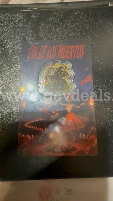 2026 DÍA DE LOS MUERTOS .9999 FINE GOLD COIN