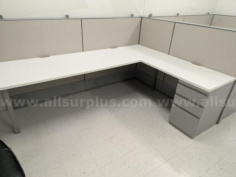 Office Cubicles, 4 work stations.