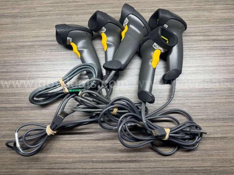 2019/2020 Symbol LS2208 General Purpose Handheld 1D Bi-Directional Laser Barcode Scanner (Lot of 5)