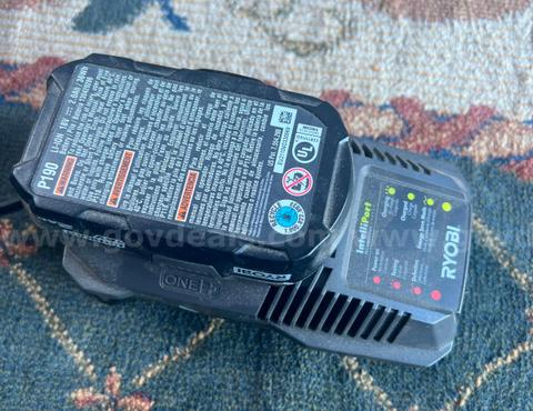 Ryobi Battery & Charger P190