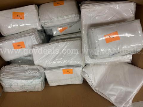 52X52 Tablecloths (Lot of 276)