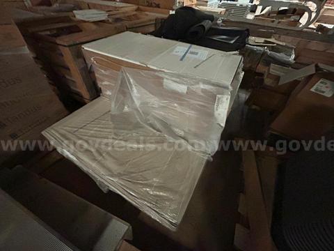 THREE PALLETS Armstrong Ultima HRC 1914AHRC Beveled Tegular Ceiling Tiles