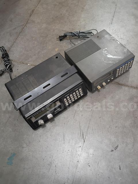 Lot of (2) Vintage Scanner Radios