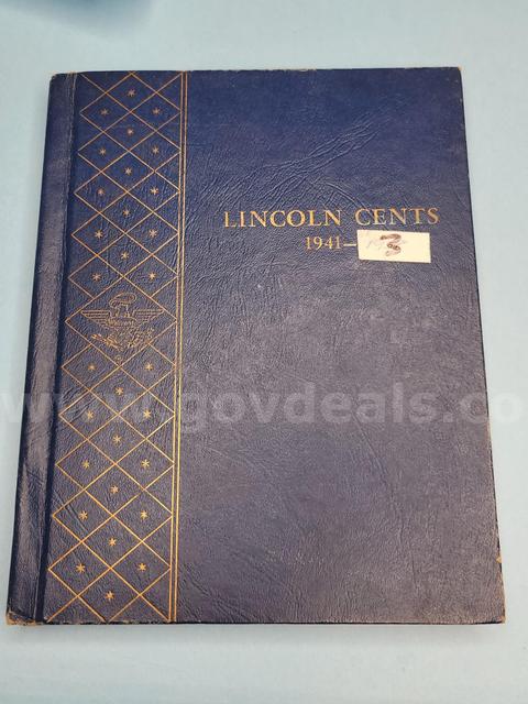 Lincoln Head Cent Book with Steel
