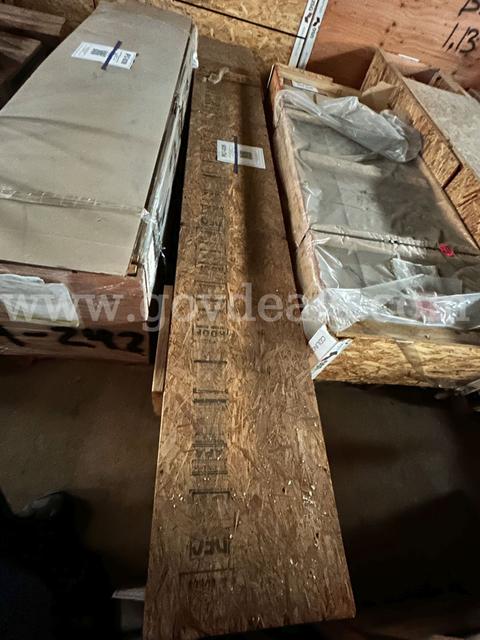 SIX PALLETS Wall Panel Hardware - USG Ceilings Plus Perforated Metal Ceiling Grid Components AND MORE