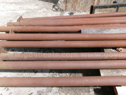 4INCH STEEL PIPE 21 FT LONG