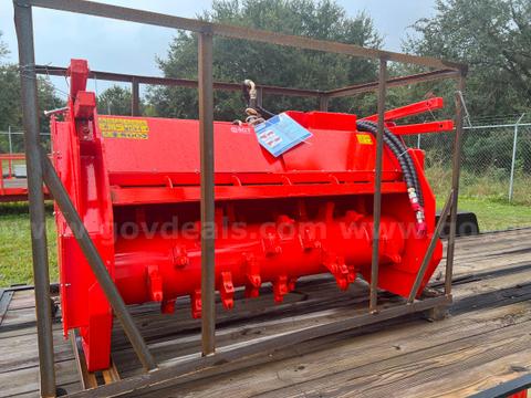 Agrotk 81" Skid Steer Drum Mulcher New/Unused
