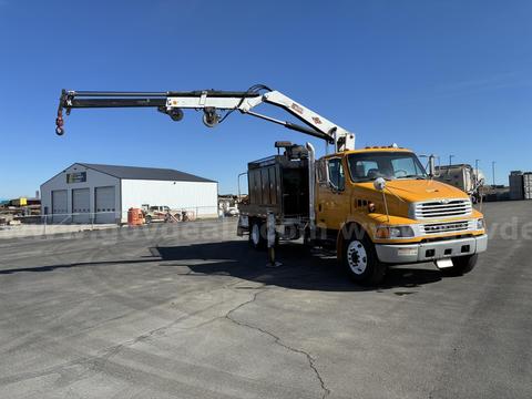 2002 Sterling Service Truck with knuckle Crane