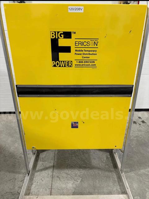 Ericson “Big E” Mobile Temporary Power Distribution Center on Wheels
