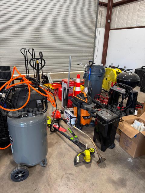 Shop Clean Out - Milwaukee tools, air compressor etc