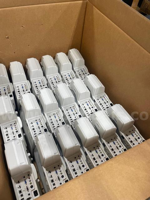 Lot of (58) Assorted Projectors ,Epson & NEC Ultra, Short Throw & Standard – Power On, Untested