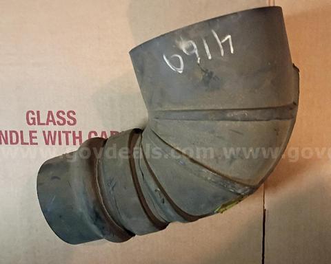 (7) NEW FLYER ELBOW, AIR INTAKE, NF-ALL, AIR CLEANER, 7' X 5',  FIRST SECTION