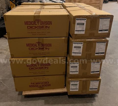 5 Pallets of Reusable Gowns 20 boxes per a pallet size XL