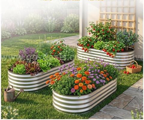 900 Utopia Galvanized Raised Garden Bed Kits