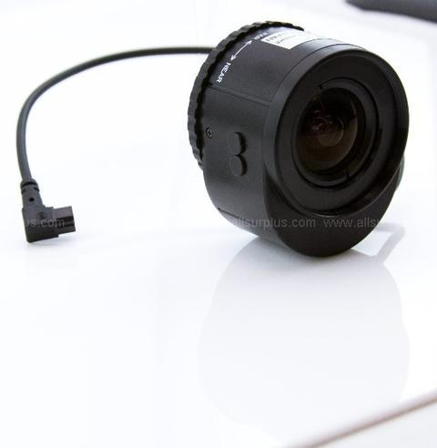 5pcs of Lens - 1/2" FA 3.5mm F1.6, DC Iris, Lock screws
