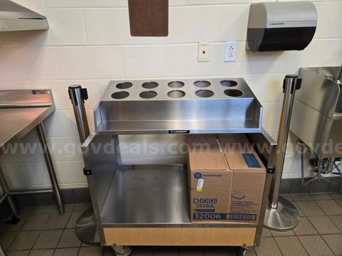 Lakeside Flatware stainless carts
