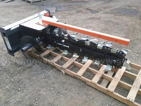 NEW Wolverine TCR-12-48H 48" Skid Steer Hydraulic Trencher Attachment