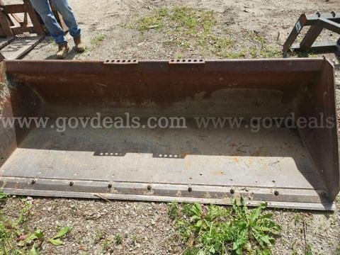 87 in Bobcat Skid Steer Bucket