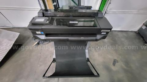 Lot of 4 Large Format Printers & Plotters (HP & Canon Models)
