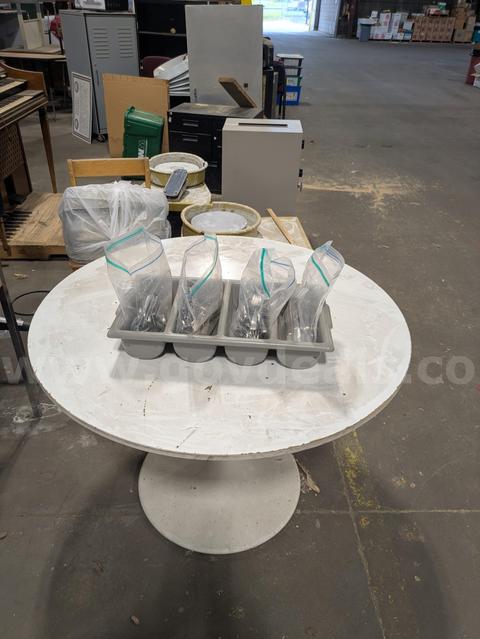 assorted flatware