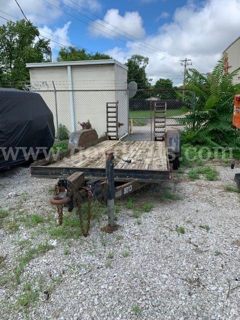1996 Cronkhite Tandem Flat Trailer
