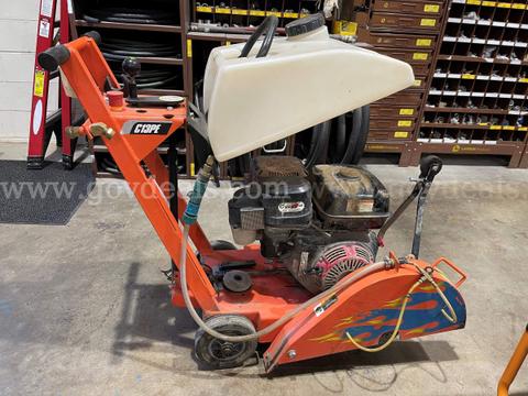 Walk-behind saw