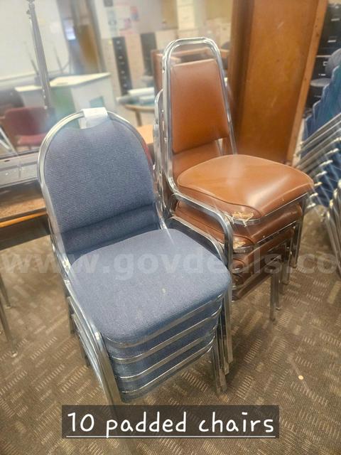 Chairs - Padded Chairs Stackable