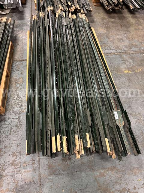 7' Green T-Style Fence Posts