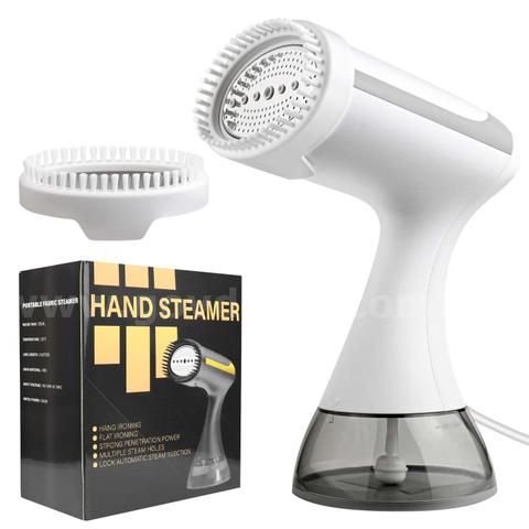 SHIPPING AVAILABLE lot of 3 Portable Handheld Fabric Steamer, 1100W 300ml Large Water Tank Travel Clothes Steamer(C-04)