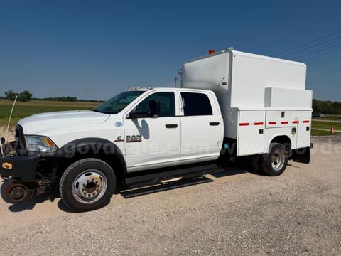 2015 RAM 5500 4x4 service utility truck cummins diesel kuv