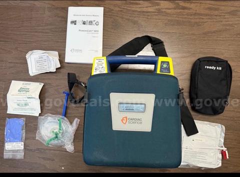 FULL SET Cardiac Science Powerheart G series AED Battery 2x Pads RESCUE READY GREAT
