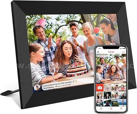 SHIPPING AVAILABLE 32GB FRAMEO 10.1 Inch Smart WiFi Digital Photo Frame 1280x800 IPS LCD Touch Screen(TB-02)