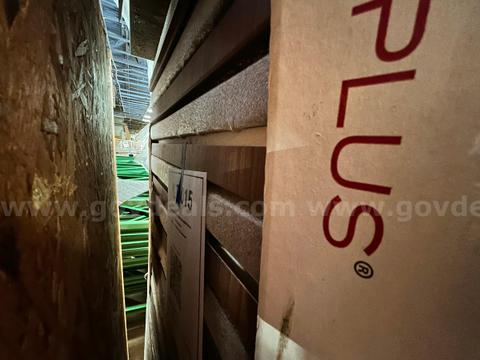 ONE HUGE BOX - USG Ceilings Plus Architectural Panels in Tolko OSB Crating
