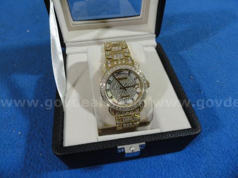 Croton Limited Edition Automatic Watch | Full Sapphire Stones | Swiss Made | Working