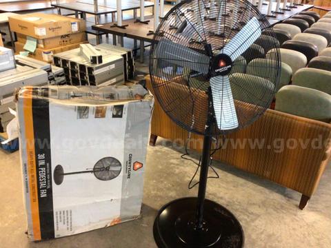Two 30" CountyLine Pedestal Fans