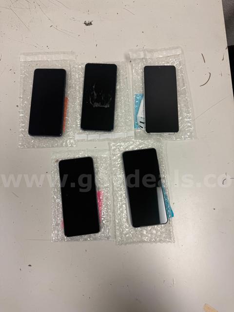 Lot of 5 Samsung S21s - Need Repair