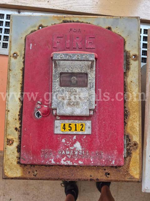 GAMEWELL CALL BOX