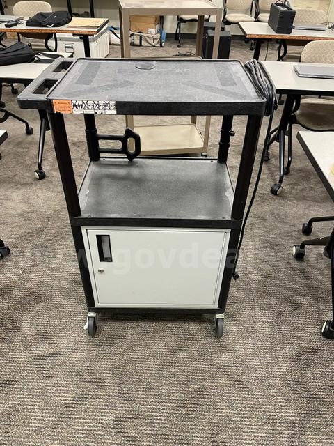 AV Cart, Rolling Cart, Rolling Cart with Cabinet