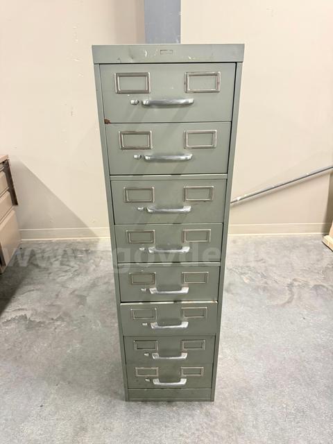 8-Drawer Steel Filing Cabinet
