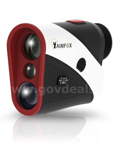 SHIPPING AVAILABLE lot of 2 AIMFOX A300 Golf Rangefinder with Slope Switch, 1000 Yards Laser Range Finder(B1-2)